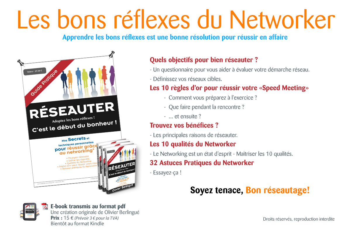 Guide Méthode Networking pour réussir dans les réseaux d'affaires